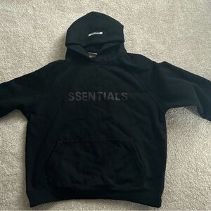 Fear of God Essentials Black Sweatshirt